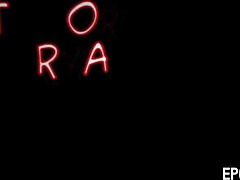 COUPLE seduces BABYSITTER - Big tits redhead and brunette sharing dick in amateur reality threesome hardcore feat JESSICA RYAN