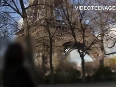 big boobs brunette teen first casting