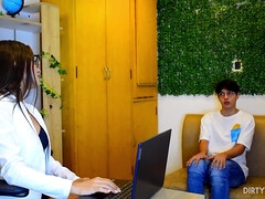 Enthousiasteling, Kont, Pijpbeurt, Bruinharig, Arts, Orgasme, Kut duiken, Nat