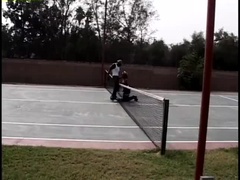 Negro, Corridas, Linda, Ébano, Corridas faciales, Interracial, Falda, Uniforme