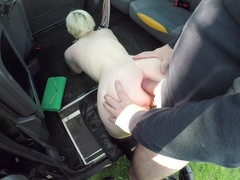 Fake Taxi (FakeHub): Hot posh student tries anal fucking