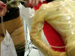 Leie, Sadomasochismus, Blondine, Braunhaarige, Latex