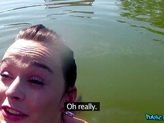 Любители, Бикини, Минет, Сперма на лице, На природе, От первого лица, На публике