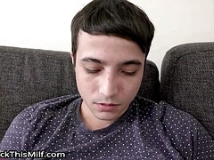 美女, フェラチオ, イく瞬間, 手コキする, 淫乱熟女, 自然山雀, 赤毛, オッパイの