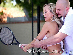 PureMature - ideal ten cougar Brandi Love fucked from behind