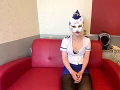 素人, アジア人, 足, オーガズム, 穴開きパンティ, 小柄, スパンデックス, ストッキング