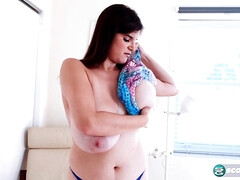 Tetas grandes, Tetona, Peludo, Hd, Masturbación, Coño, Solo, Chupando