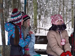 Красотки, Пальцем, Лесбиянка, Лизание, Трусики, Сюрприз, Тату, Сиськи