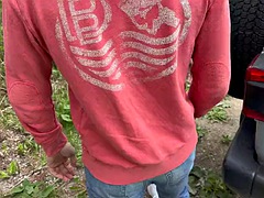 Enthousiasteling, Auto, Sperma, Huisvrouw, Moeder die ik wil neuken, Openbaar, Trio, Vrouw