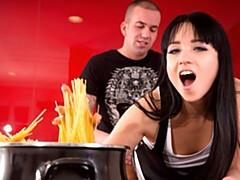 アナル, デカ尻, デカチン, フェラチオ, バック, 自然山雀, ティーン, オッパイの