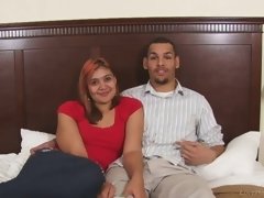 Amateur Latino Wife Rides Hard Pecker Of Her Hubby