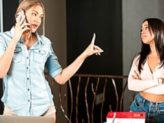 最高, 指いじり, キス, レズビアン, なめる, オナニー, 淫乱熟女, ストリッピング