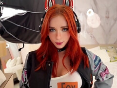 Grosser arsch, Grosse titten, Sperma im mund, Spiele, Hardcore, Selbstgemacht, Pov, Rotschopf