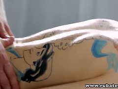 お尻, 茶髪の, ヨーロピアン, ハードコア, マッサージ, ロシア人, 息子, オッパイの