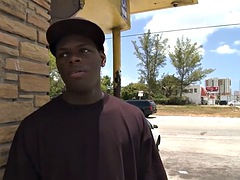 Amateur, Negro, Ébano, Abierta, Gay, Al aire libre, Público, Realidad