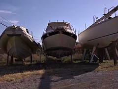 Blonde, Brunette brune, Lingerie, De plein air, Plan cul à trois