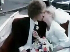 結婚, ドレス, グループ, 淫乱熟女, 母, オージー, レトロ, 結婚式