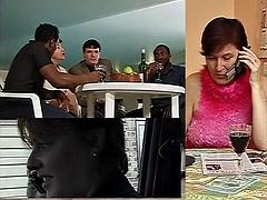 Amateur, Británico, Grupo, Grupo, Interracial, Maduro
