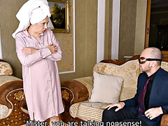 ブロンド, 眼鏡, 手コキする, なめる, 熟年, 小人, 自然山雀, オマンコ