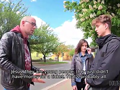 Leie, Tussi, Blasen, Paar, Gehörnter ehemann, Hardcore, Pov, Titten