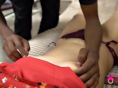 Grosser schwanz, Schwarz, Blasen, Besamung, Schwarz, Faustfick