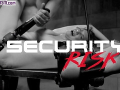 美女, ボンデージ, 巨乳な, ぽちゃ, 熟年, ラフ, 三人, オッパイの