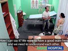 素人, 美女, 茶髪の, チェコ, 医者, 看護婦, ハメ撮り, 三人