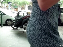 18 ans, Dingue, Gorge profonde, Queue, Allemand, Hard, Petite femme, Adolescente