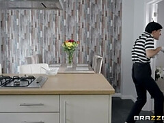 Blond, Pijpbeurt, Brits, Stel, Europees, Douche, Tatoeage, Vrouw