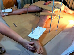 Amateur, Bondage domination sadisme masochisme, Grosse bite, Tir de sperme, Pieds, Femme dominatrice, Branlette thaïlandaise