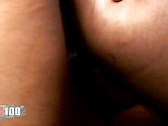 Grosser arsch, Grosser schwanz, Schlampe, Schwarz, Kehlenfick, Schwarz, Fett, Nippel