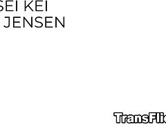 In den arsch, Blasen, Kehlenfick, Schwanz, Interrassisch, Küssen, Transfrau, Titten