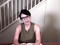 Universiteit, Seksspeelgoed, Monster, Gezichtspunt, Schoolmeisje, Lerarin, Tietenklus, Tieten likken