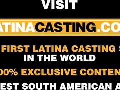 Colombian amateur sex tiny young girl bends over for ass sex casting