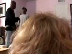 In den arsch, Grosser schwanz, Besamung, Spermaladung, Schwarz, Gruppensex, Interrassisch, Reif