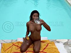 Grosse titten, Gruppensex, Gruppe, Interrassisch, Latina, Titten