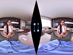 badoink vr busty latina milf gets pov dick vr porn