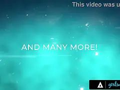 Blond, Pijpbeurt, Hondjeshouding, Hd, Lesbisch, Ondergoed, Natuurlijke tieten, Ruw