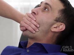 Anal, Cul, Noire, Tir de sperme, Petite amie, Hard, Hd, Lécher le sphincter