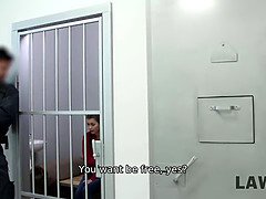 Cindy Shine punished for selling her body in 4K - Law enforcement officer's favorite sex toy