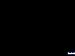 Cul, Bondage, Classique, Gorge profonde, Noir ébène, Bâillonner, Interracial, Seins naturels