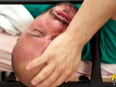 Tattooed Jess Mori is sucking George Lee's cock