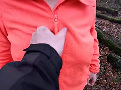 Sadomasochismus, Grosse titten, Flashen, Hardcore, Öffentlich, Hintern versohlen, Titten