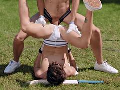 Homosexuelle, Hd, De plein air, Maigrichonne, Adolescente