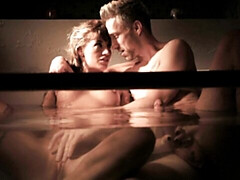 Slaapkamer, Grote lul, Grote mammen, Pijpbeurt, Bruinharig, Geschoren, Mager, Tiener