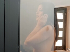 Lamer culo, Mamada, Morena, Linda, Estilo perrito, Atragantadas, Peludo, Tetas naturales
