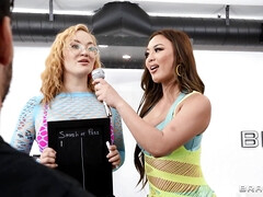 FFM Threesome Sex Smash, Pass Or Eat my Butt