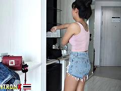 Amateur, Asiático, Belleza, Primera ves, Sexo duro, Pov, Chupando, Tailandés