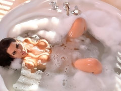 Gorda, Tetas grandes, Atrapados, Semen en la boca, Pajear, Lamidas, Masturbación, Mojado