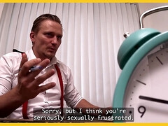 Belleza, Rubia, Pareja, Hd, Tetas naturales, Oficina, Gritar, Tetas